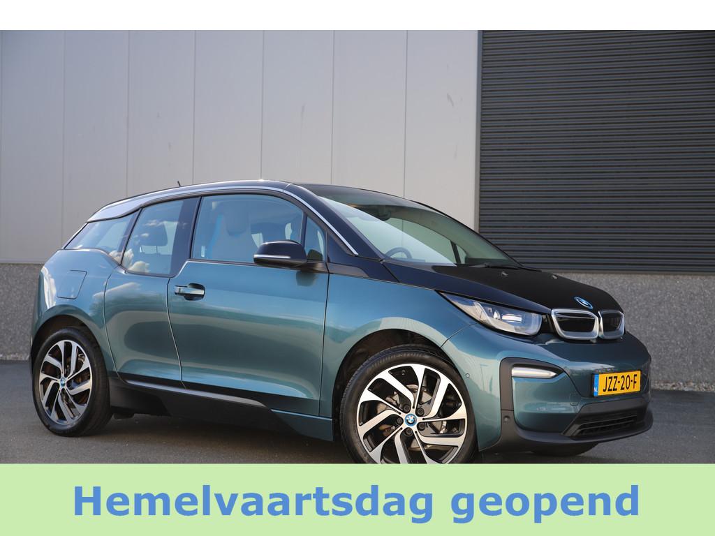 BMW i3 Executive 120Ah 42 kWh*Blue Ridge*/NaviPro/W-pomp/Cam, Auto's, BMW, Gebruikt, 1245 kg, Grijs, 170 pk