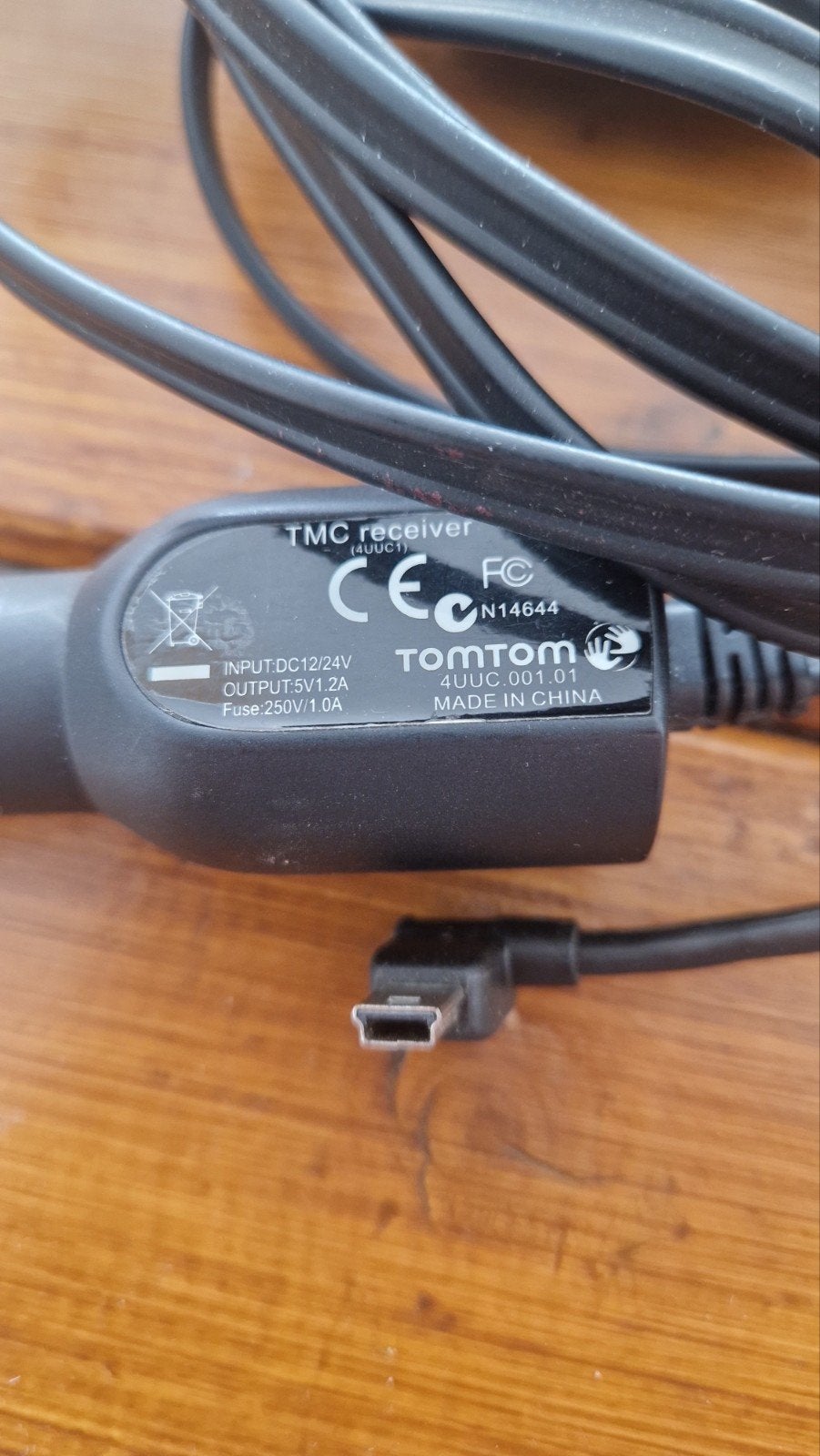 TomTom TMC ontvanger kabel auto (4UUC1) mini-USb, Ophalen of Verzenden, Gebruikt