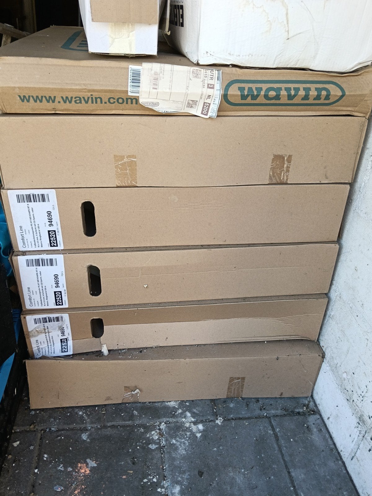 complete set vloerverwarming, Ophalen, 100 cm of meer, Overige typen, Nieuw