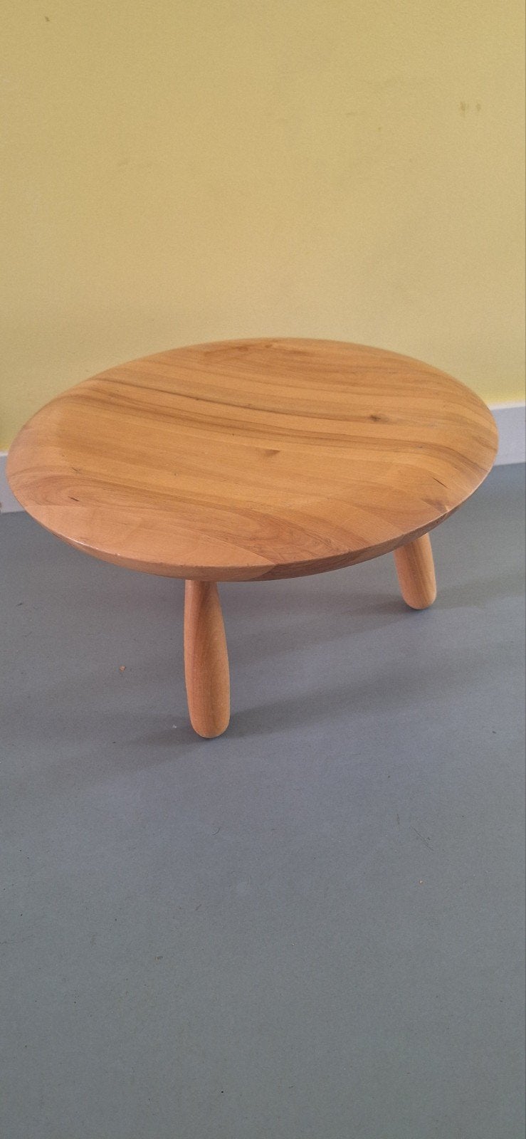 Vintage IKEA PS "Karljohan" bijzettafel / kruk – Christian H, Ophalen, Gebruikt, 50 tot 100 cm, 50 tot 100 cm