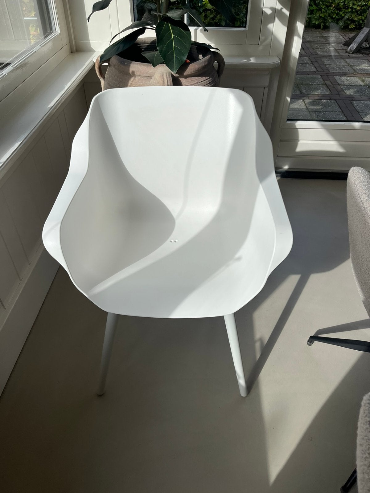 Witte Hartman Sophie tuinstoel/ nieuwe, Tuin en Terras, Ophalen of Verzenden, Nieuw, Kunststof
