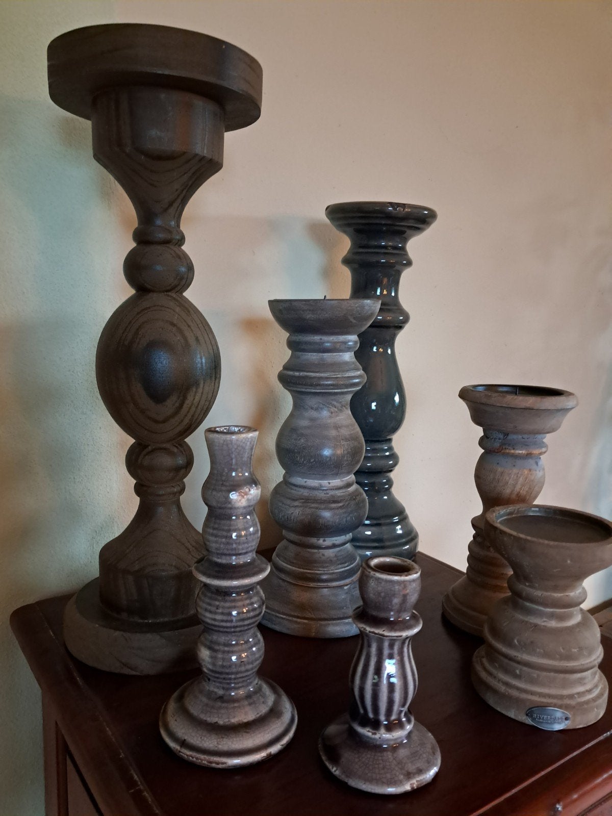 Set mooie kaarsenkandelaars, Ophalen