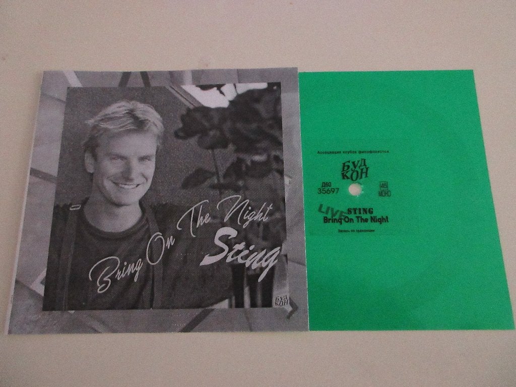 Sting { Police } Bring On The Night, Verzenden, 7 inch, Pop, Nieuw in verpakking