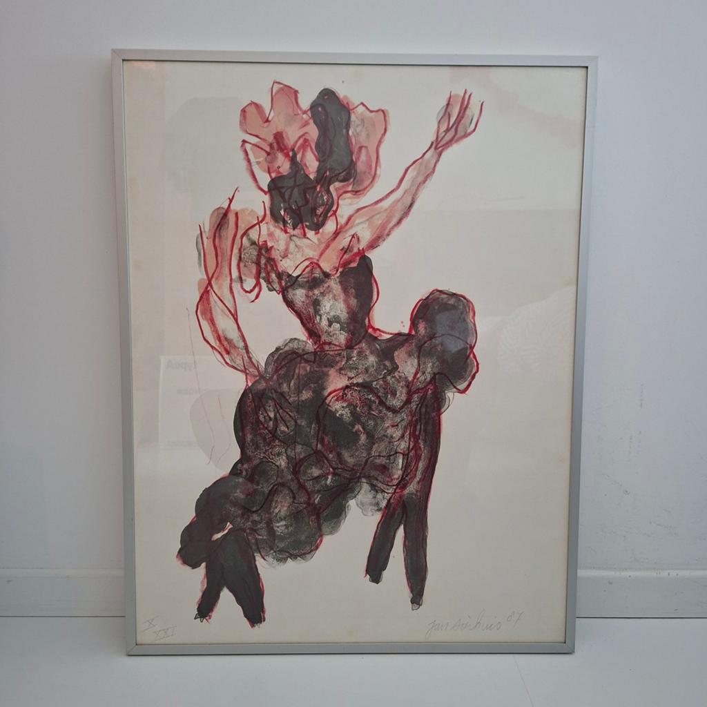 Jan Sierhuis (1928-2023), Antiek en Kunst, Kunst | Schilderijen | Klassiek, Ophalen of Verzenden