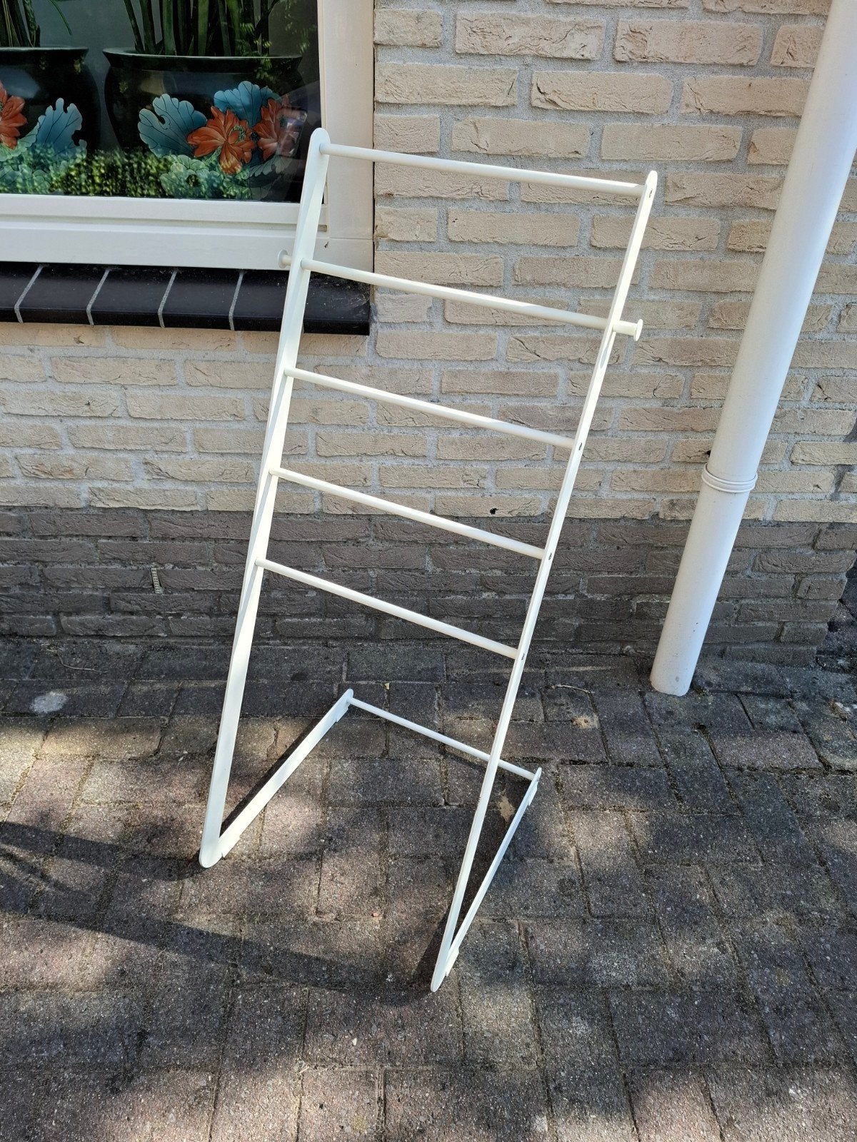 Ikea handdoekrek wit Ennuden, Ophalen, Zo goed als nieuw, Wit