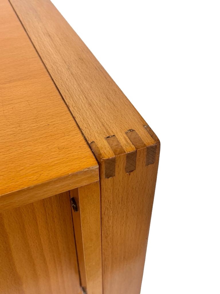 Vintage compact bureau pinewood grenen jaren 70 design, Ophalen, Bruin, Vintage bureau, Vintage bureau