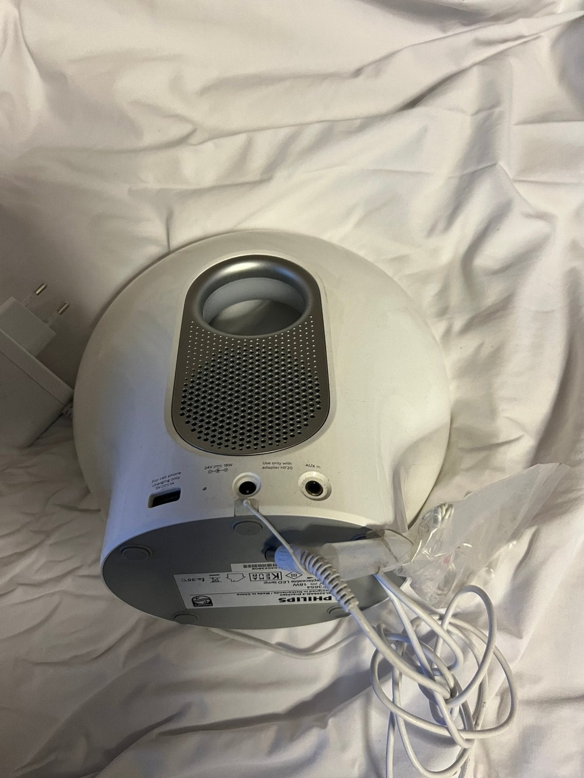 Philips wake up light hf3654 smart sleep somneo, Ophalen of Verzenden, Zo goed als nieuw, LED