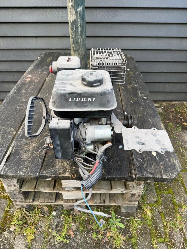Loncin 196cc Aggregaat Motor met elektrische start, Ophalen, Gebruikt, Benzinemotor