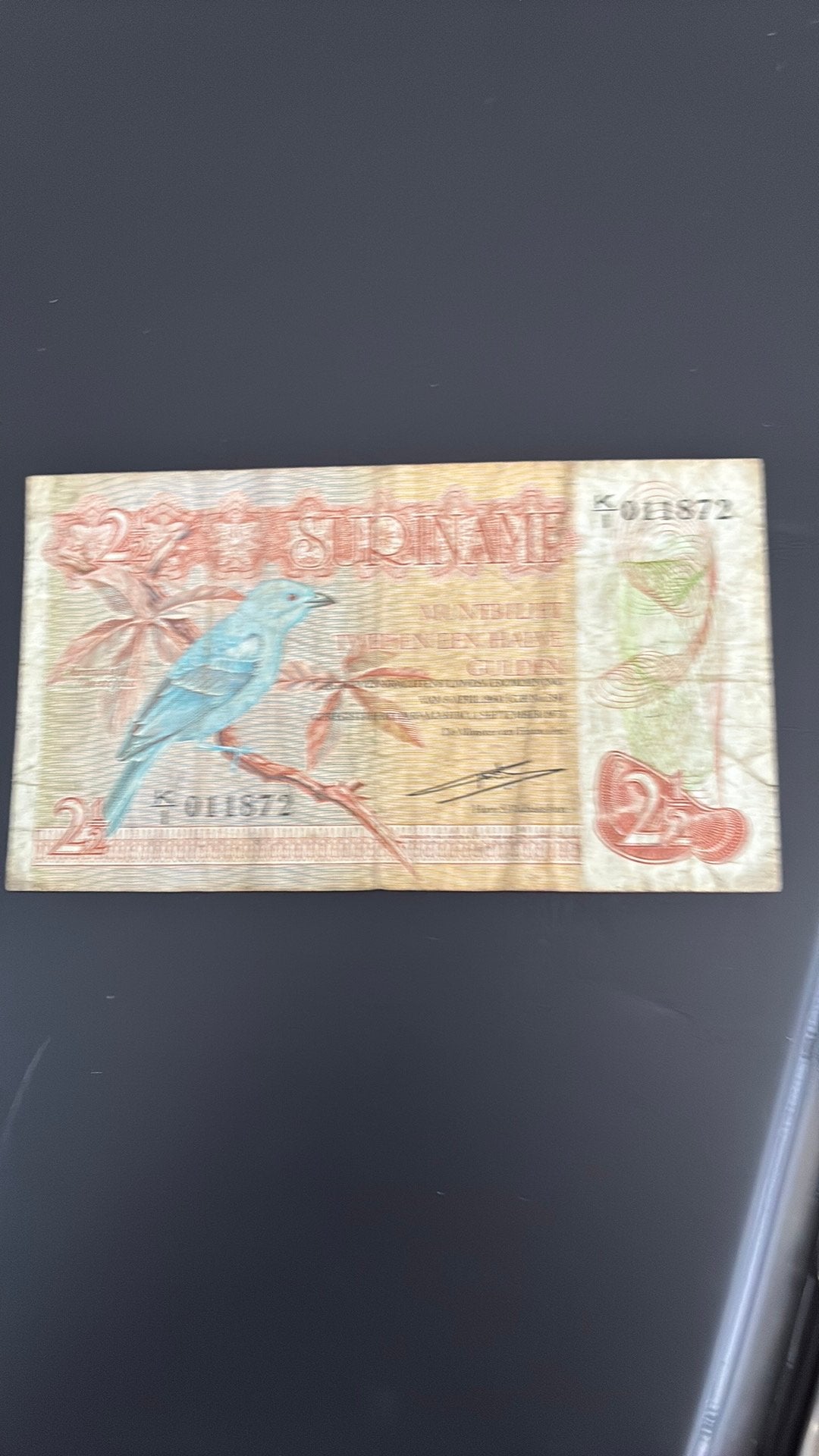 Suriname 2,5 gulden, Ophalen of Verzenden, Zuid-Amerika
