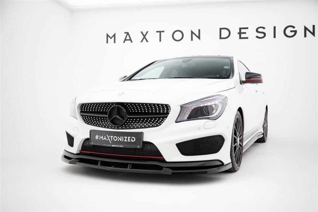 Maxton Design Spoiler Splitter Lip MB CLA AMG LINE C117