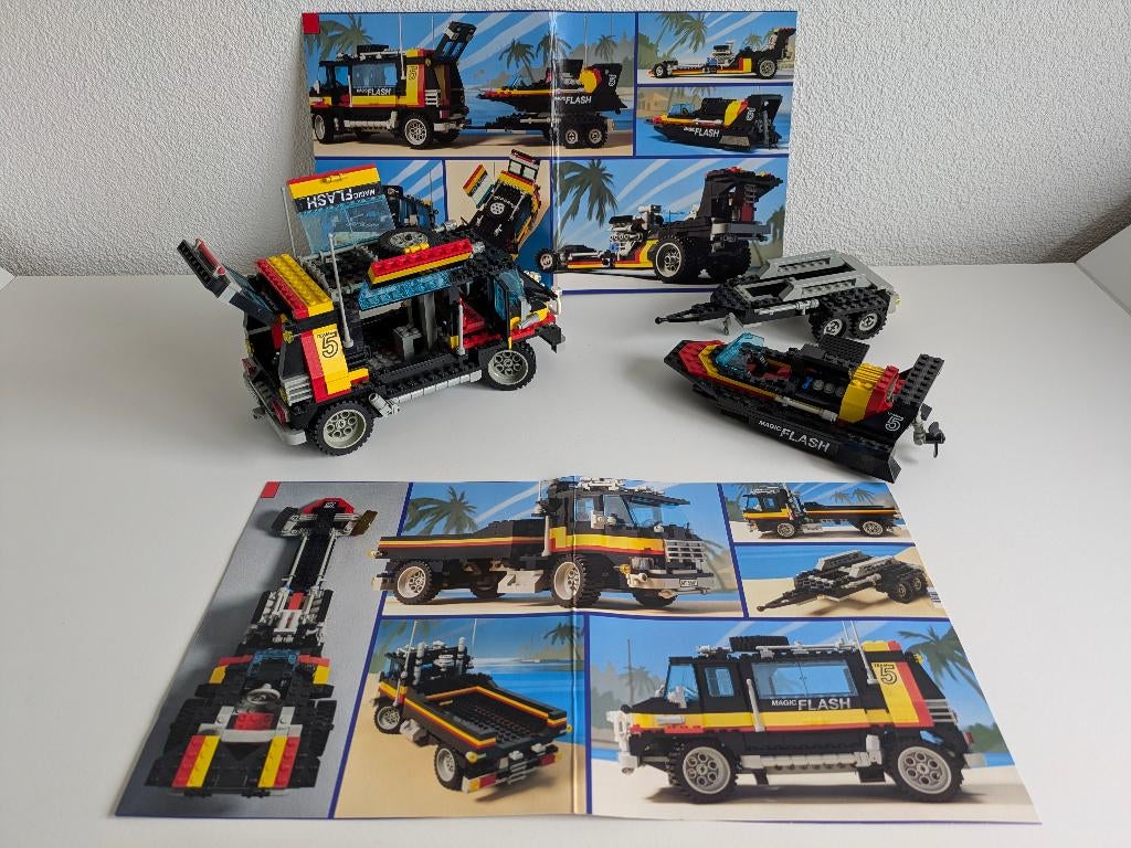 Lego 5581 model team  magic flash helemaal compleet, Ophalen of Verzenden, Zo goed als nieuw, Complete set, Lego