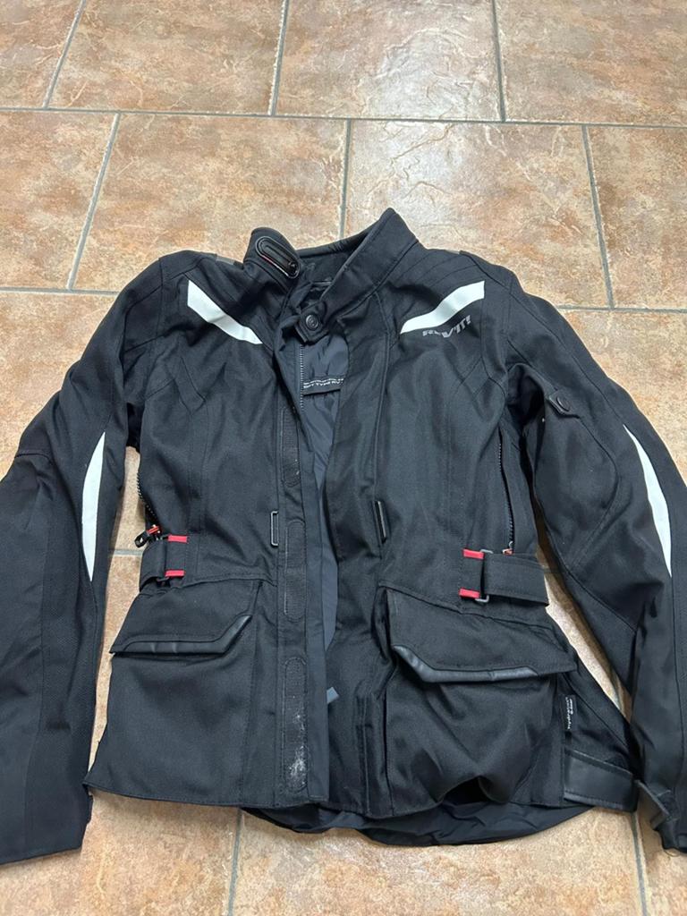 Dames motorjas Revit, Motoren, Ophalen of Verzenden, Tweedehands, Dames, Jas | textiel
