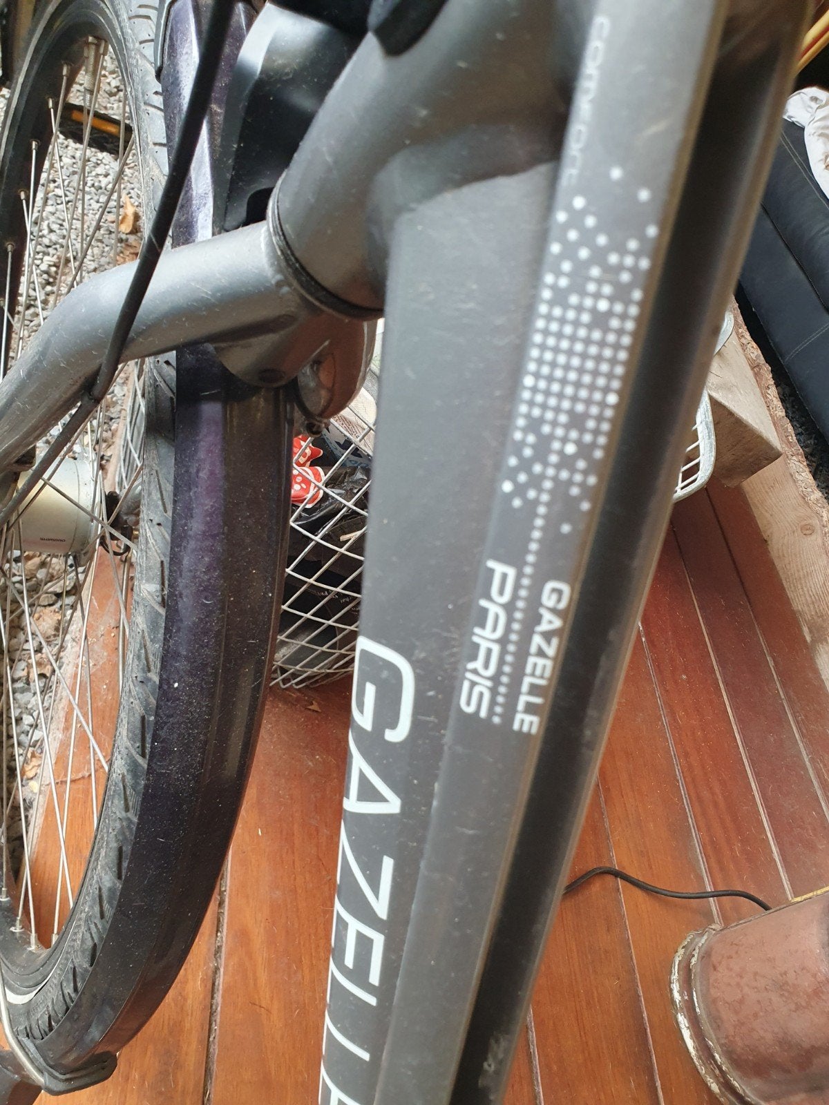 Gazelle paris 7 versnelling, Ophalen, Gebruikt, Staal, 24 inch of meer
