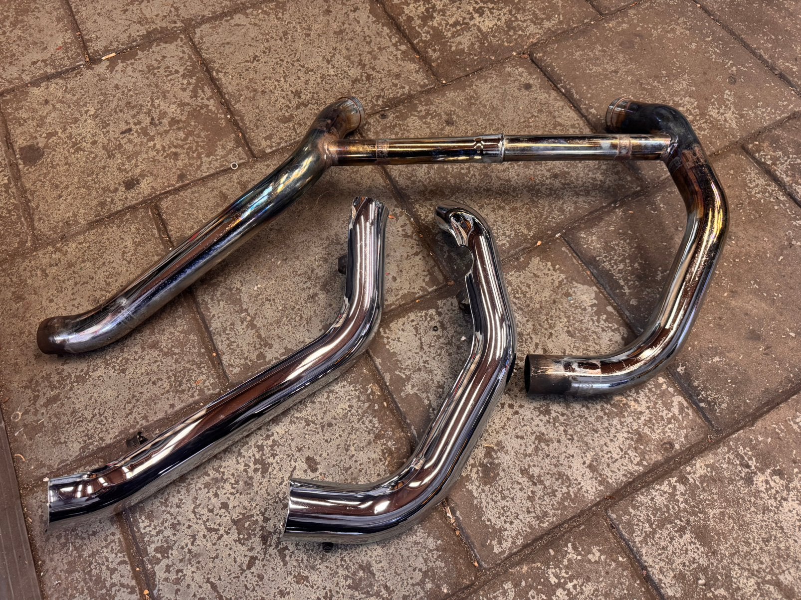 Harley davidson uitlaat bochten sportster Origineel, Motoren, Onderdelen | Harley-Davidson, Ophalen of Verzenden, Gebruikt