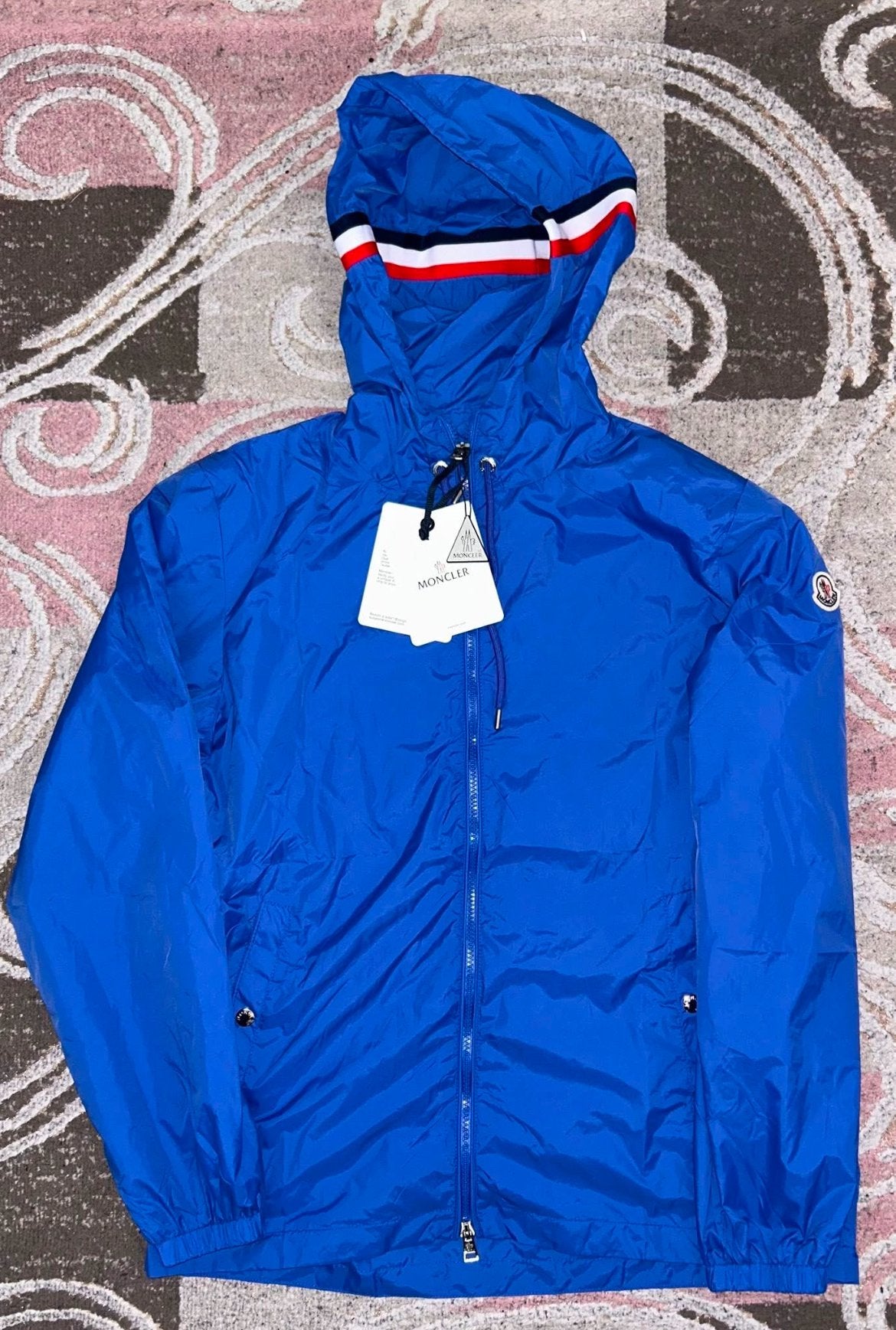 Moncler grimpeurs maat S nieuw blauw, Ophalen of Verzenden, Zo goed als nieuw, Blauw