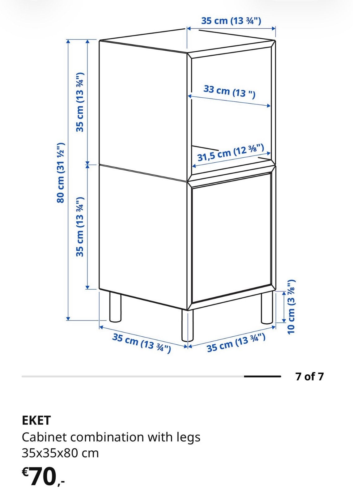 Foto 7 van Gratis Ikea Eket kast
