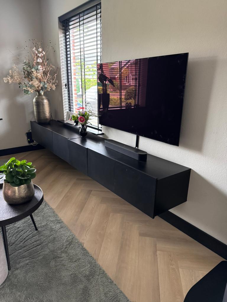 Tv meubel, Huis en Inrichting, Kasten | Televisiemeubels, Ophalen, Minder dan 50 cm, Overige materialen, Zo goed als nieuw