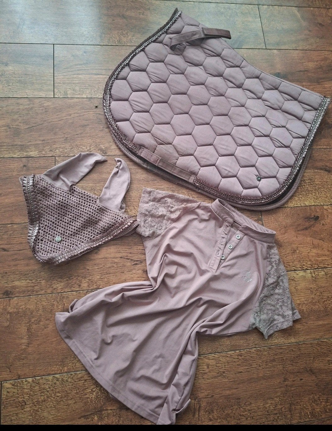 leuke roze setje full, Full (L), Gebruikt, Ophalen of Verzenden, Roze