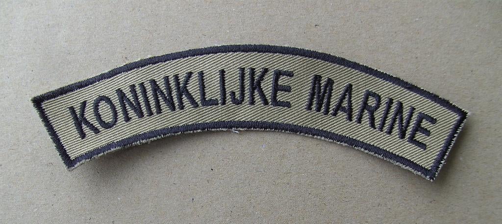 straatnaam - Koninklijke Marine, Ophalen of Verzenden, Marine, Nederland, Embleem of Badge