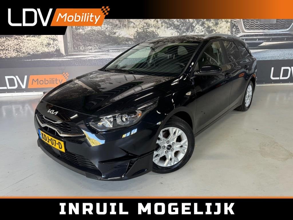 Kia CEED Sportswagon 1.0 T-GDI DynamincPlusLine / Full-LED /, Voorwielaandrijving, Gebruikt, Met garantie (alle), Zwart