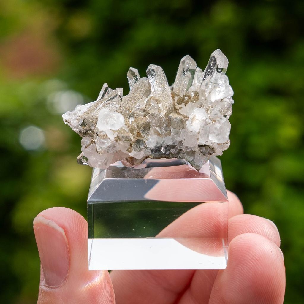 Kwarts uit Goboboseb, Namibië #2, Ophalen of Verzenden, Mineraal