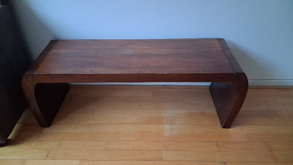 Teakhouten tafel, Huis en Inrichting, Ophalen, 50 tot 100 cm, Koloniaal, Teakhout