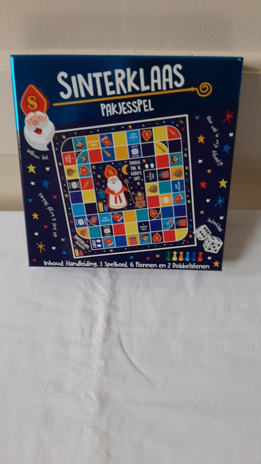 Sinterklaas Pakjesspel - Leuk voor de feestdagen!, Drie of vier spelers, Ophalen of Verzenden, Zo goed als nieuw, Onbekend