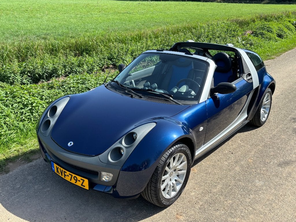Smart Roadster Coupe airco leder nieuwe APK 102.000km, Auto's, Smart, Automaat, Achterwielaandrijving, Zwart, Roadster
