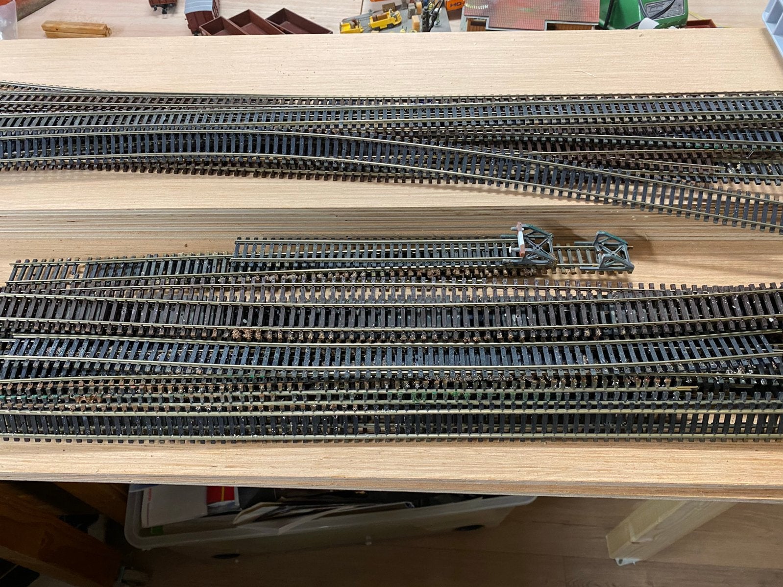40stuks Flexibele Roco Rail lengtes. HO, Gebruikt, Gelijkstroom, Rails, Ophalen of Verzenden