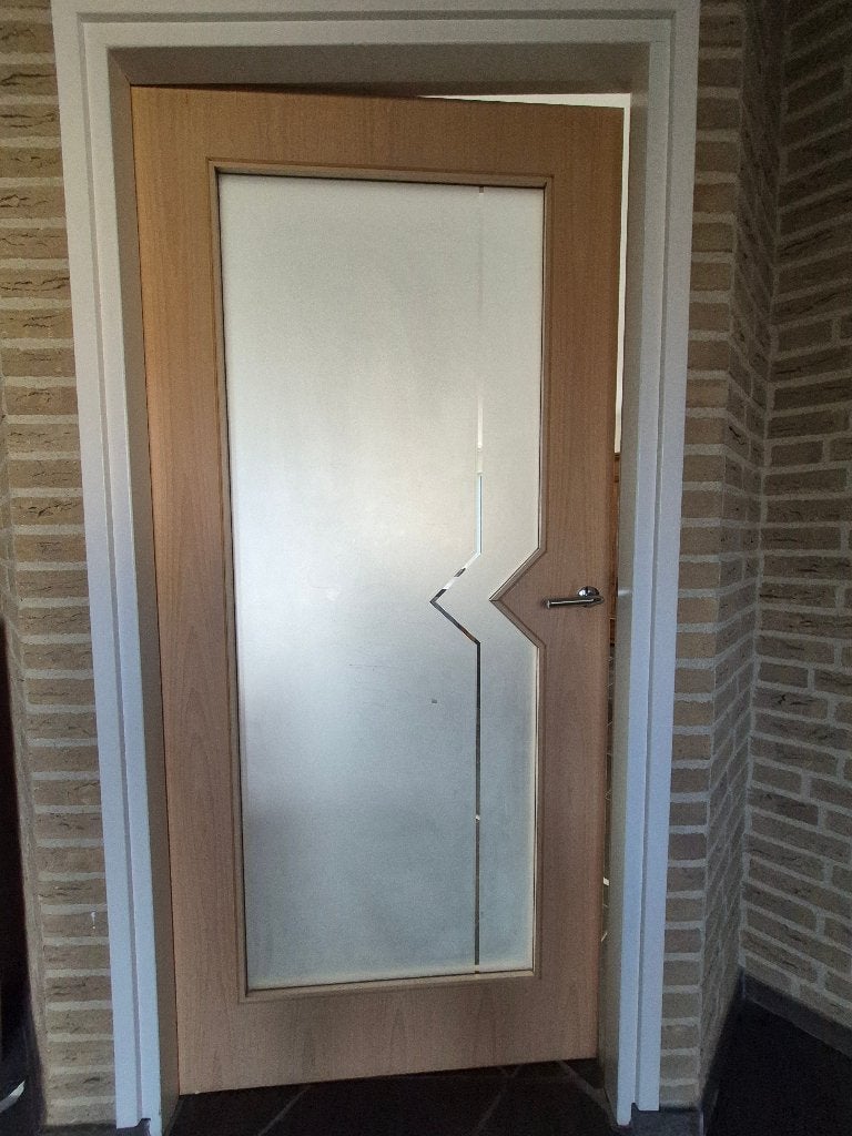 MOOIE  BINNENDEUR, Doe-het-zelf en Verbouw, Deuren en Horren, Ophalen, Gebruikt, 80 tot 100 cm, Binnendeur
