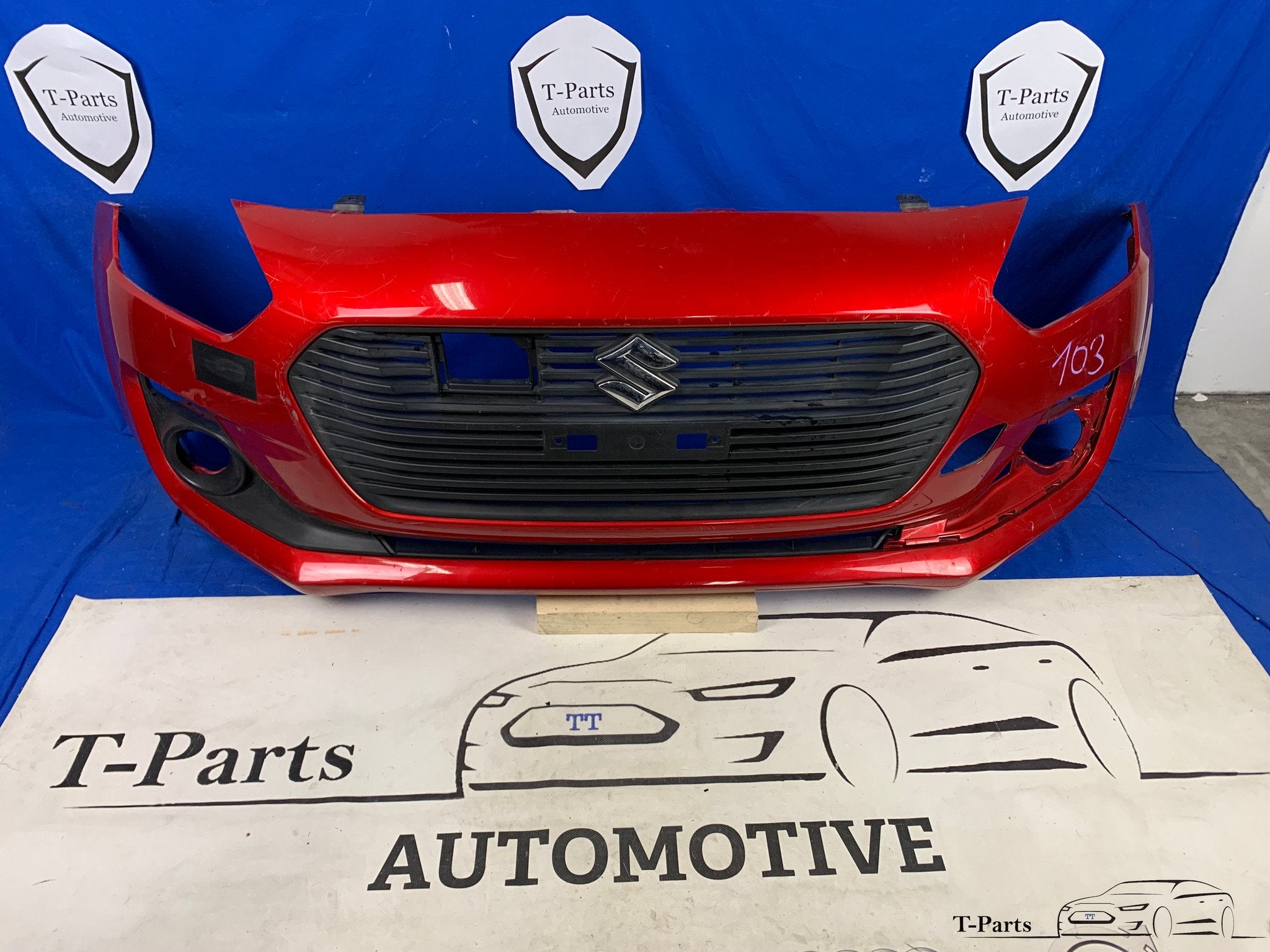 Suzuki swift mk4 voorbumper bumper grille 2017+, Info@fabrikant.eu, Ophalen of Verzenden, Bumper, Suzuki