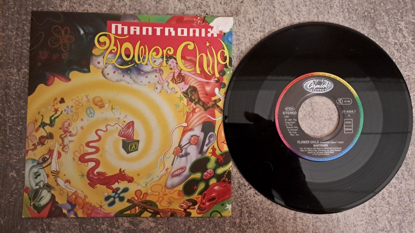 Mantronix  - power child, Gebruikt, 7 inch, Pop, Fotohoes