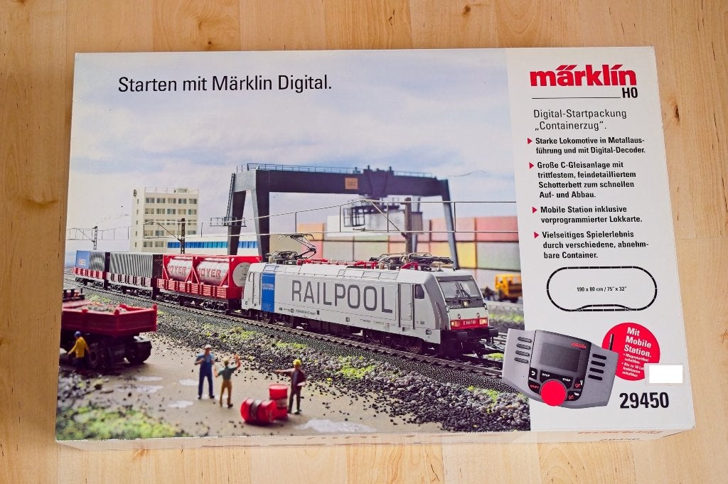marklin H0 digitale startset 29450, Ophalen, Wisselstroom, Märklin, Gebruikt