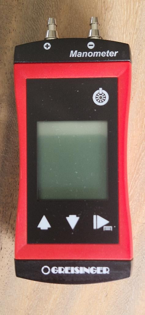 Gasdrukmeter Druk 200 mbar (max) Greisinger G1107-UT (nieuw), Ophalen of Verzenden, Nieuw, Druk