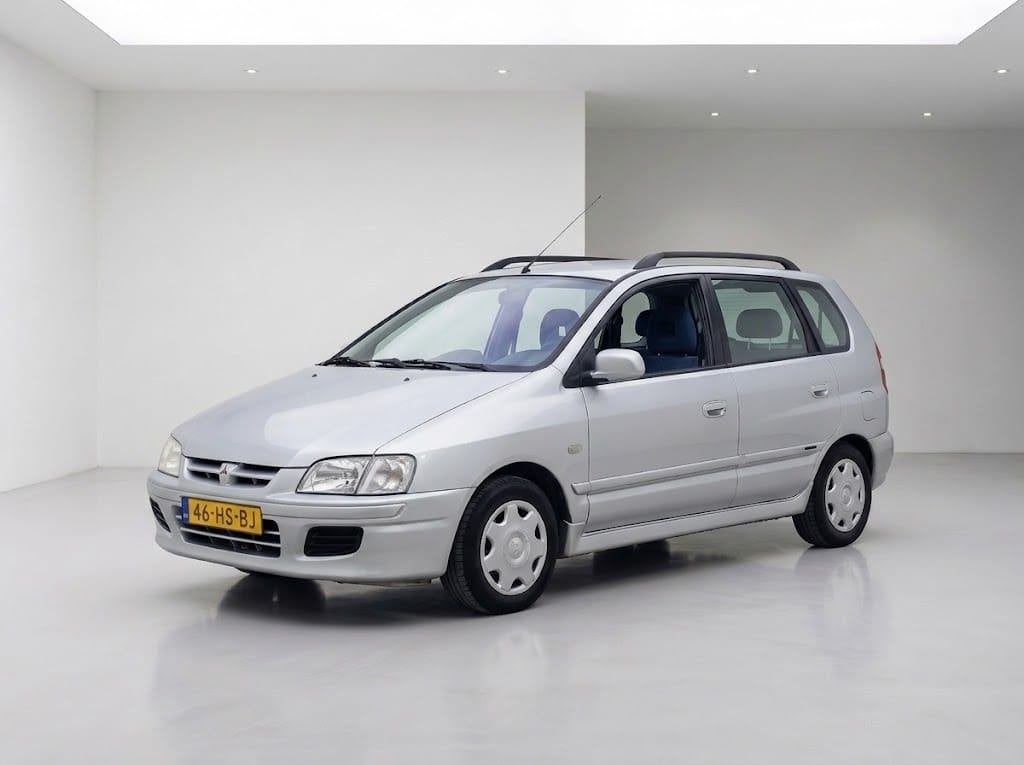 Mitsubishi Space Star 1.6 AUT / NWE APK / AIRCO / LAGE KM /, Dealer onderhouden, Stof, 4 cilinders, 100 pk