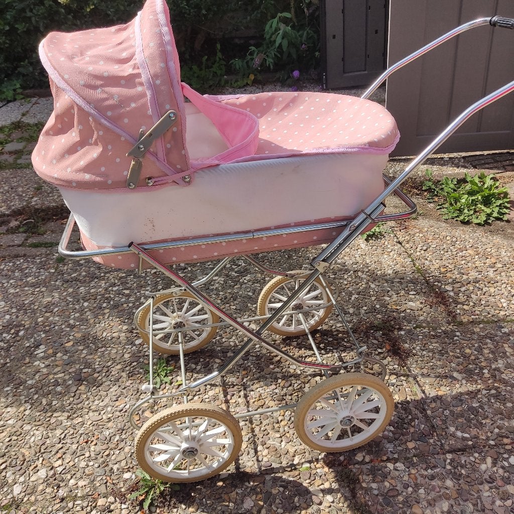 Poppenwagen, Ophalen, Gebruikt, Babypop
