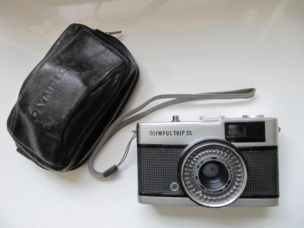Olympus Trip 35, Audio, Tv en Foto, Fotocamera's Analoog, Verzenden, Gebruikt, Compact, Olympus