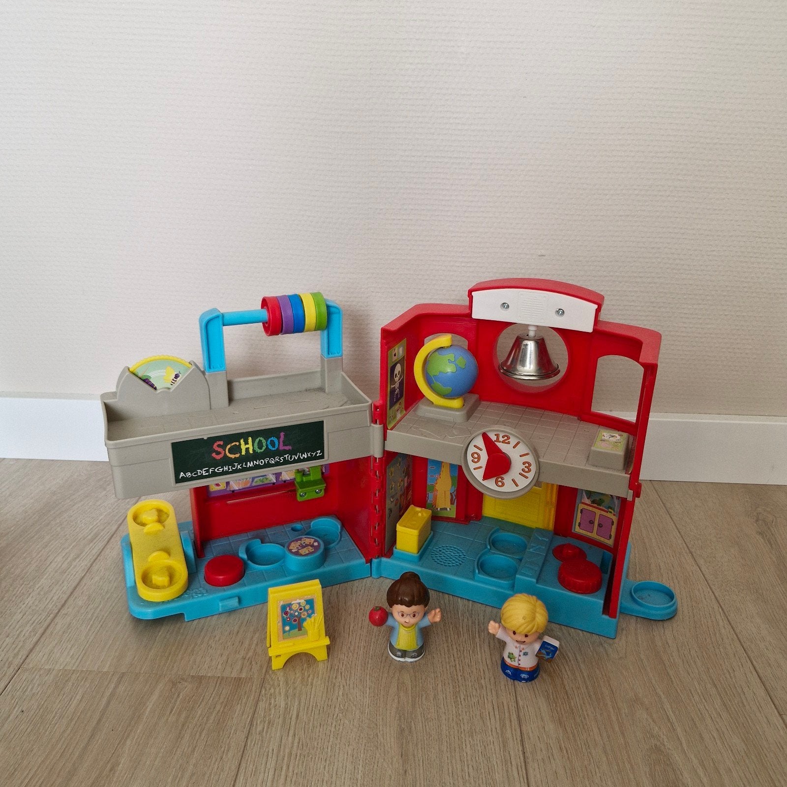 FisherPrice Little People School, Kinderen en Baby's, Speelgoed | Fisher-Price, Ophalen, Zo goed als nieuw, Speelset, Met geluid