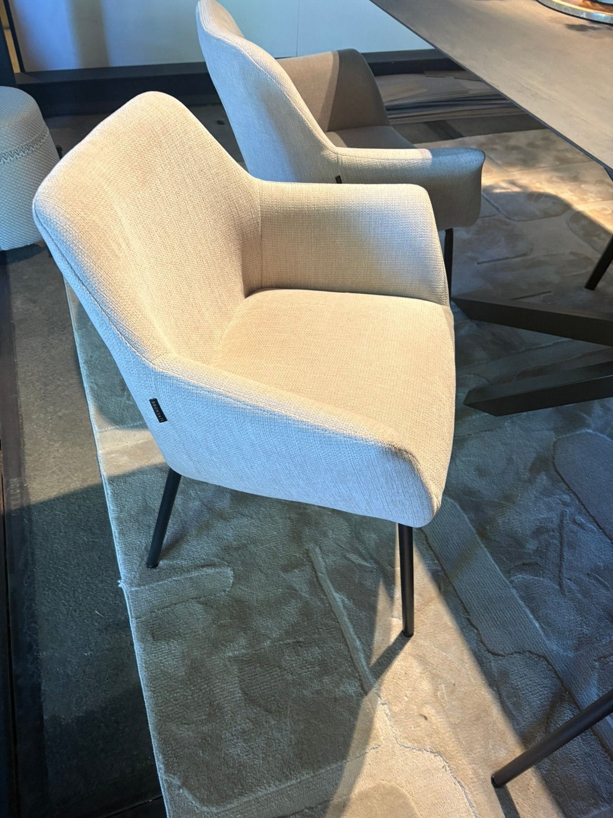 Set van 6 eetkamerstoelen - SHOWROOM modellen, Huis en Inrichting, Tafels | Eettafels, Verzenden, Nieuw, Rond, 50 tot 100 cm