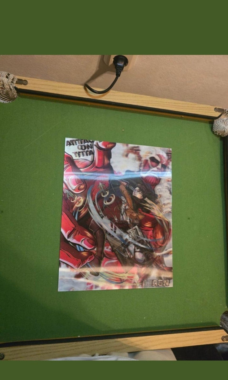 Attack on Titan Poster - Eren, Mikasa, Levi, Verzamelen, Ophalen of Verzenden