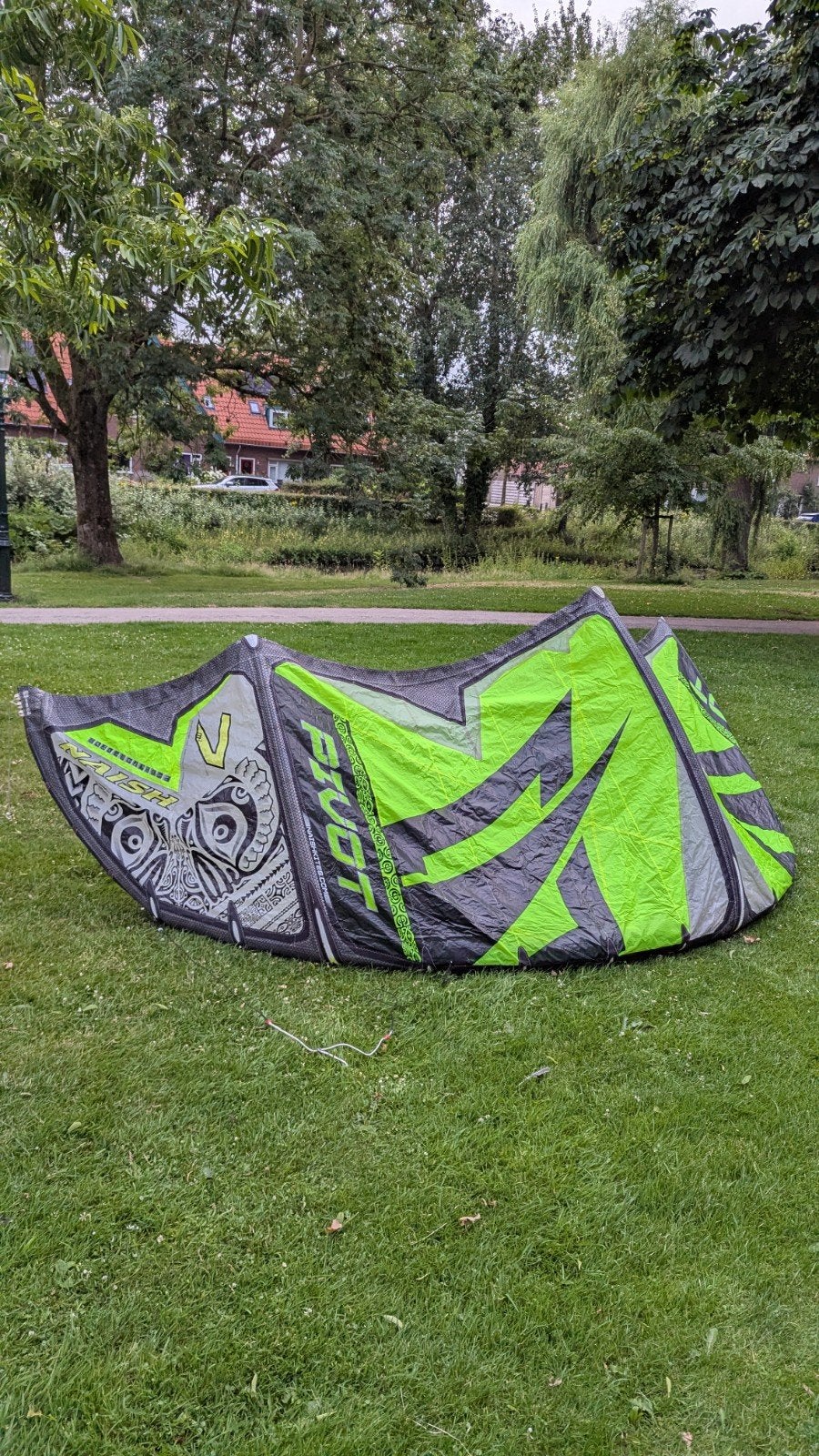 Naish Pivot Kites 7m en 10m met rugtassen en pomp, Ophalen, Gebruikt, 10 m², Geen board