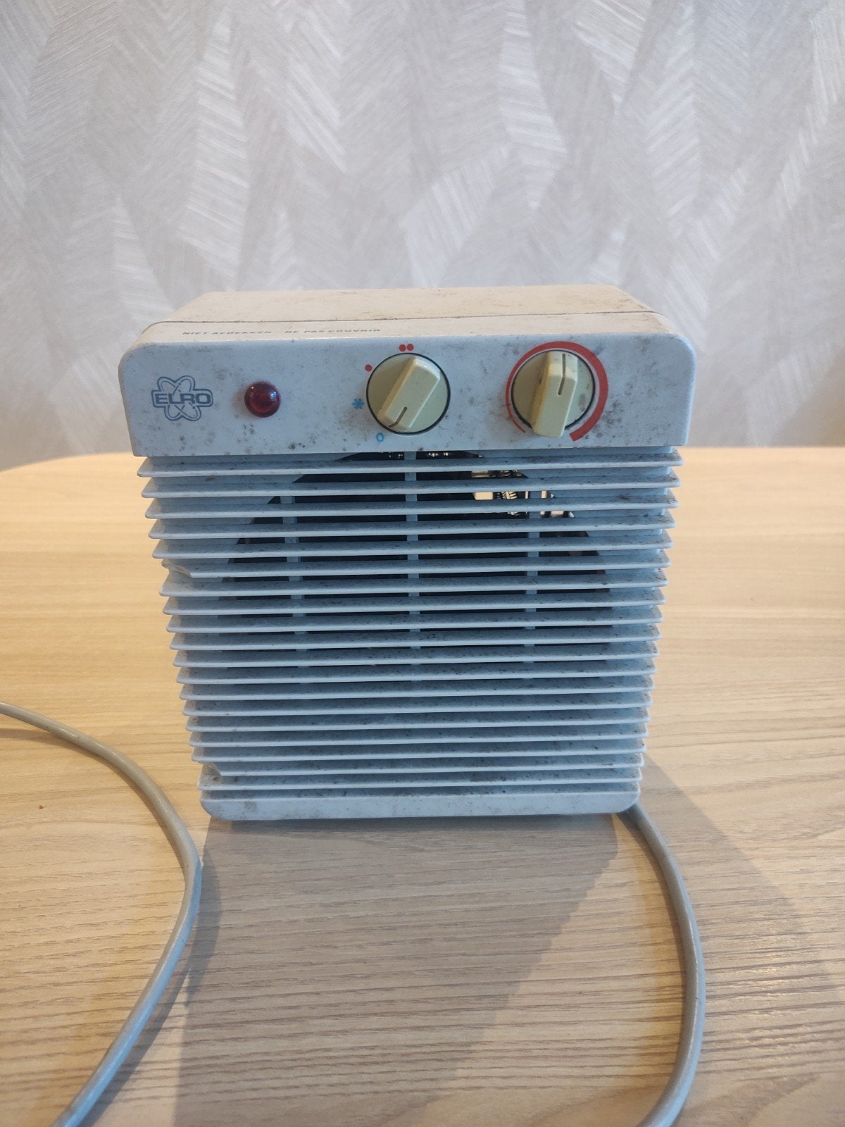 Compacte Euro kachelventilator - Gebruikt, Ophalen of Verzenden, Gebruikt, Overige