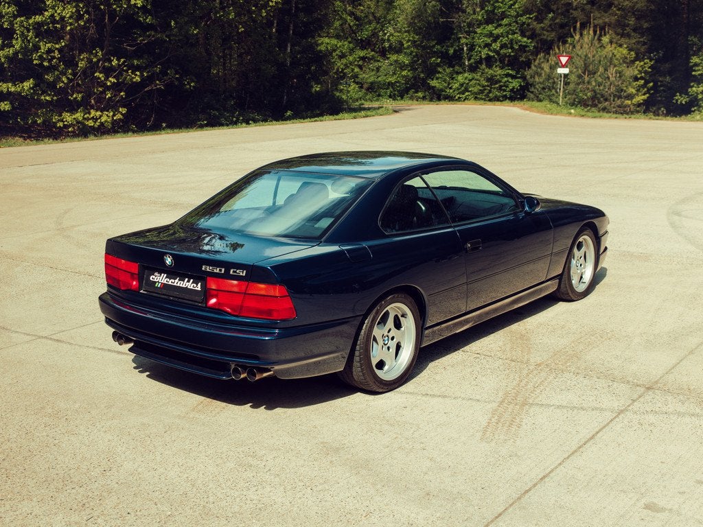 BMW 8 Serie 850 CSi (bj 1993), Auto's, Achterwielaandrijving, Zwart, Leder, Bedrijf