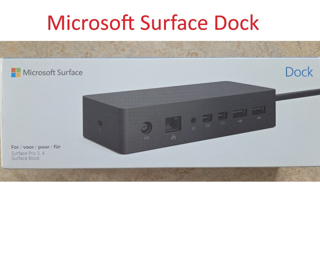 Microsoft Surface Dock 1 in originele verpakking, Computers en Software, Ophalen of Verzenden, Zo goed als nieuw, Microsoft, Docking station