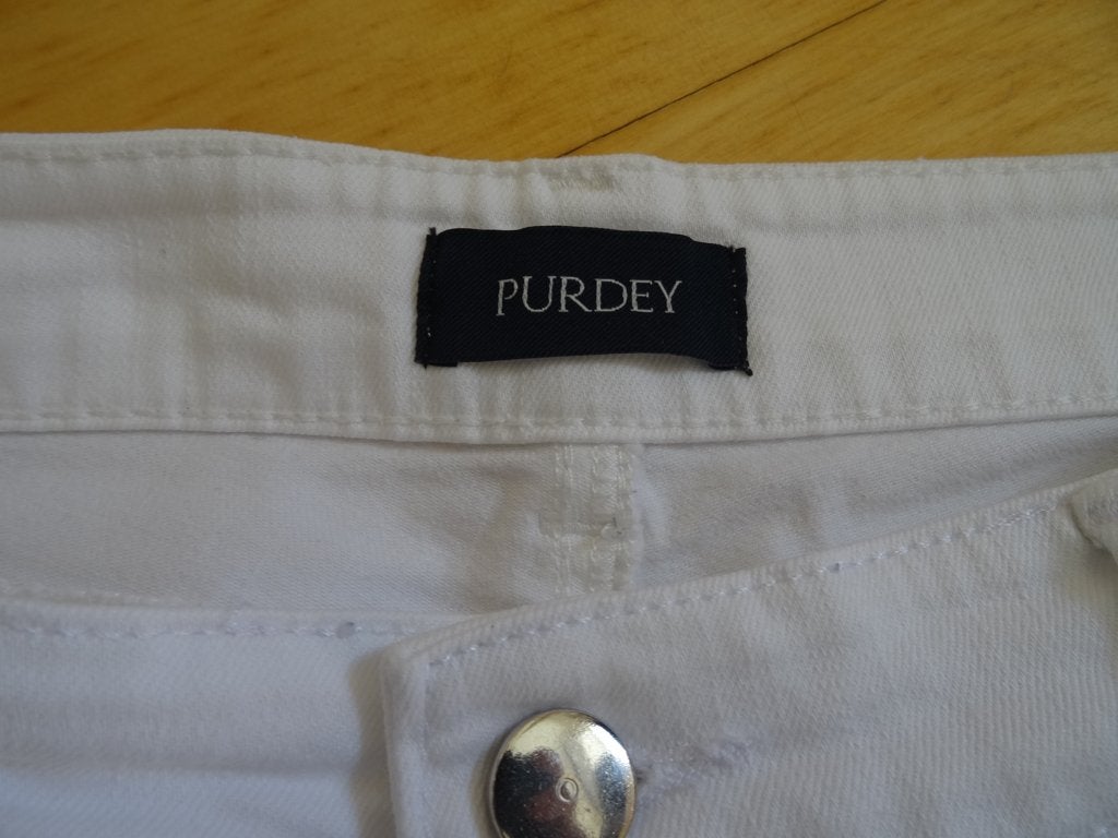 Purdey jeans - wit mt 42 ( valt als mt 40 ), Wit, Ophalen of Verzenden, Zo goed als nieuw, Purdey