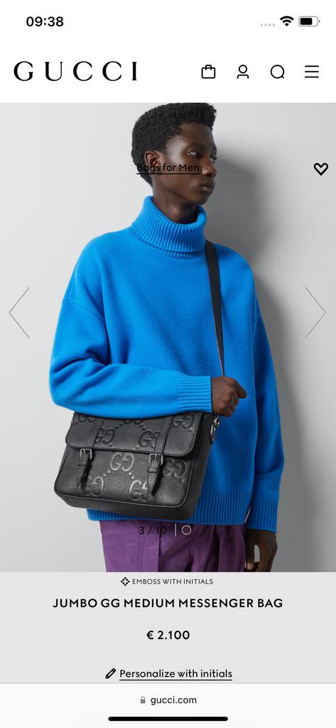 Gucci schoudertas., Minder dan 30 cm, Zwart, Ophalen of Verzenden, Zo goed als nieuw