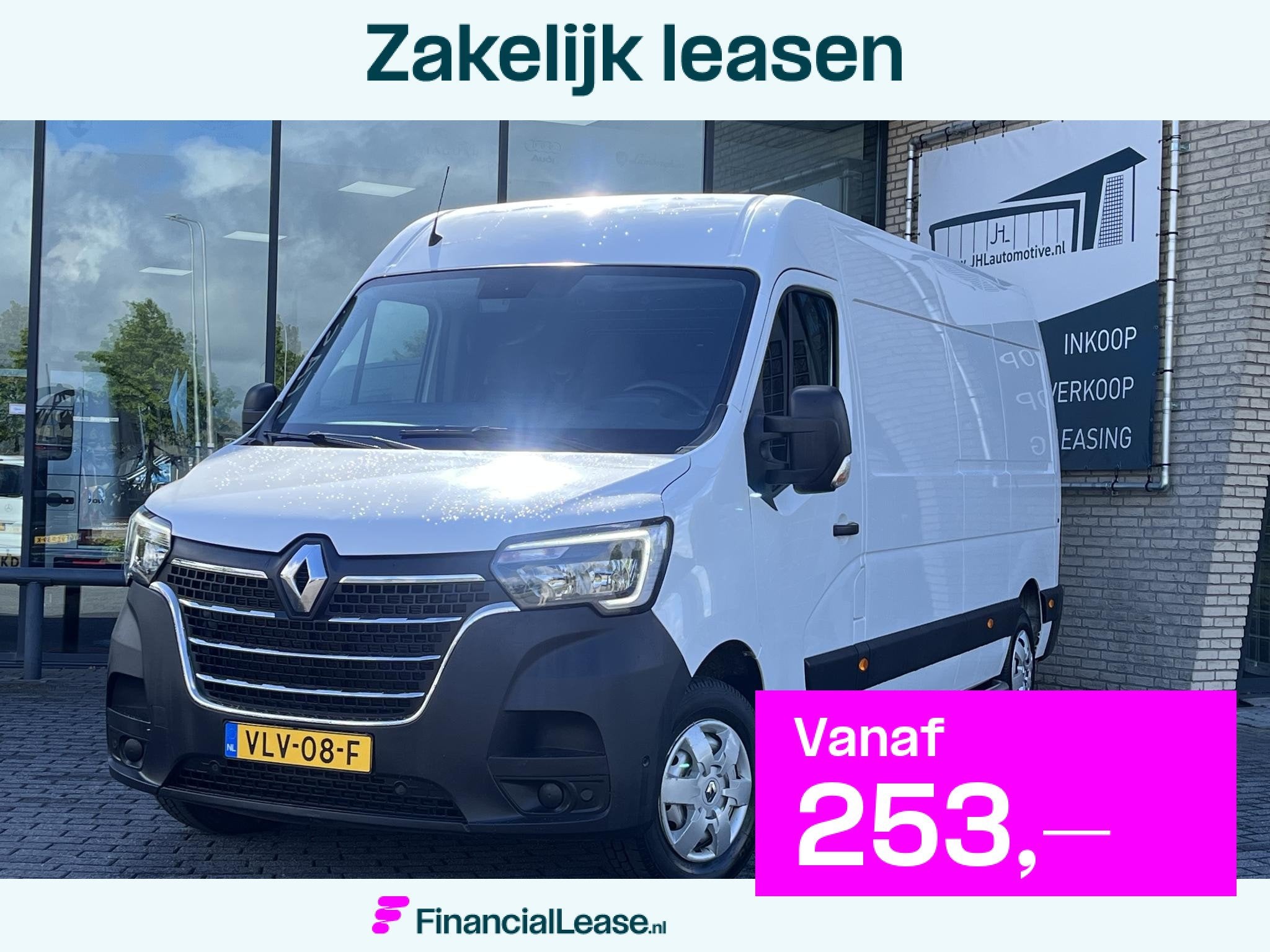 Renault Master T35 2.3 dCi 150 L3H2*CARPLAY*NAV*CRUISE*A/C*3, Voorwielaandrijving, Stof, Gebruikt, Euro 6