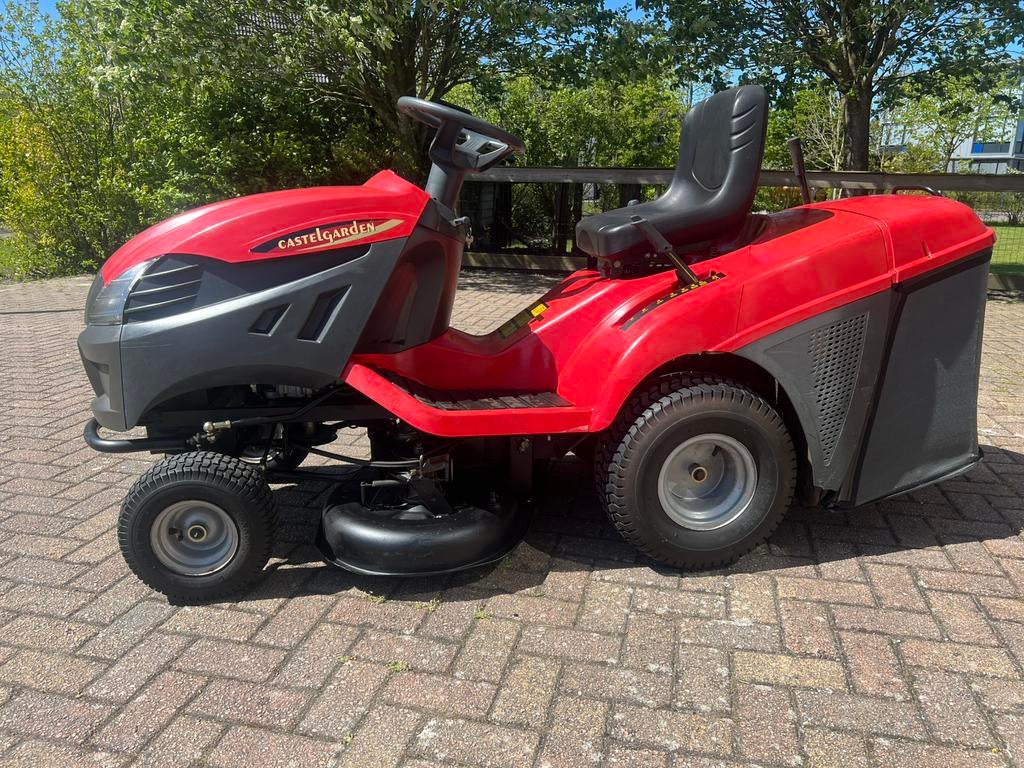 Castlgarden XJ160HD zitmaaier Hydrostaat, Ophalen, Cirkelmaaier, Gebruikt, Opvangbak