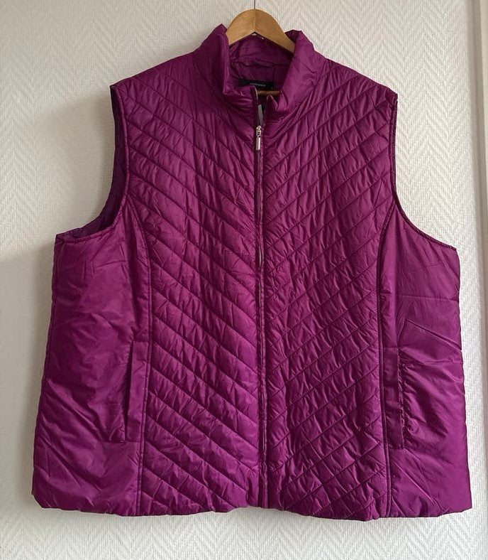Navigazione  bodywarmer maat 58, Kleding | Dames, Grote Maten, Ophalen of Verzenden, Nieuw, Paars
