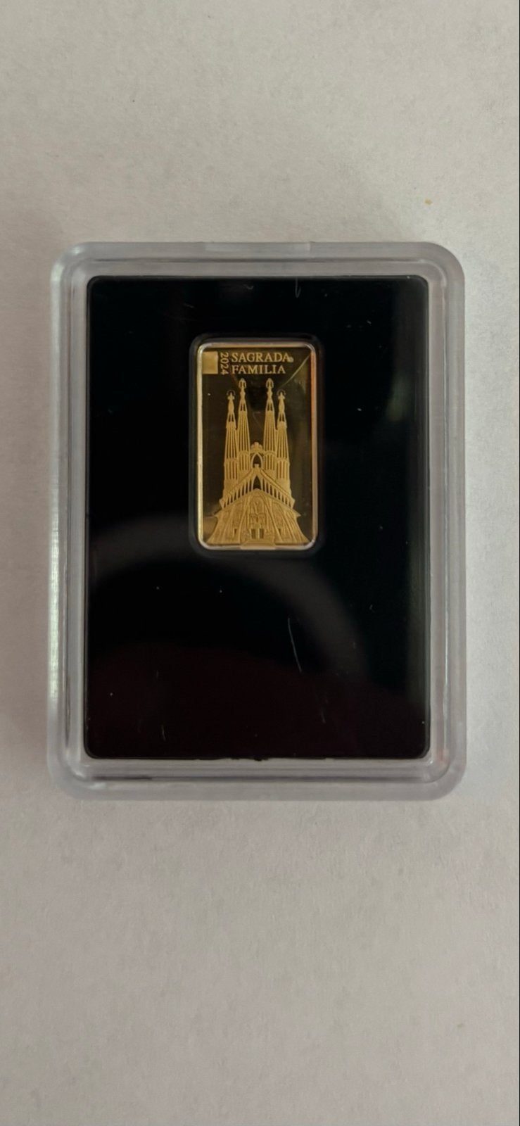 Gouden Fiji Sagrada Familia 1/100 oz Proof, Postzegels en Munten, Edelmetalen en Baren, Ophalen of Verzenden, Goud